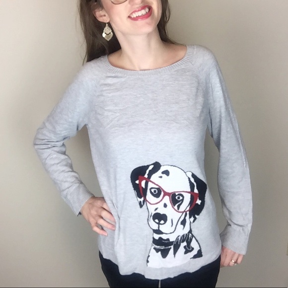 Talbots Sweaters - TALBOTS Dalmatian Sweater XL